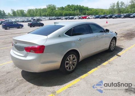 2017 Chevrolet Impala 1Lt from USA, damaged, VIN 2G1105S36H9109002